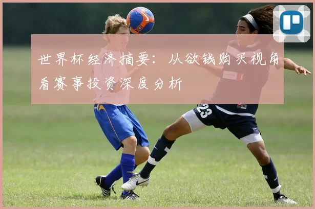世界杯经济摘要：从欲钱购买视角看赛事投资深度分析